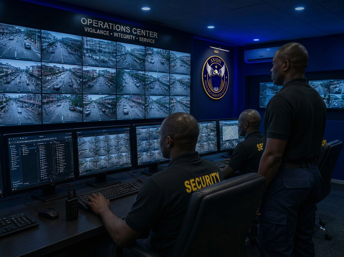 24/7 monitoring control room